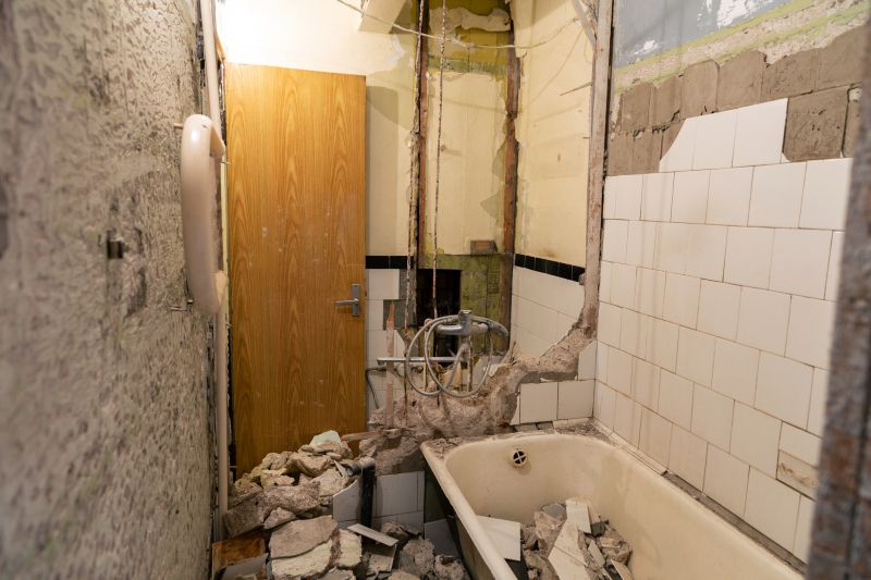 Before Bathroom Demolition