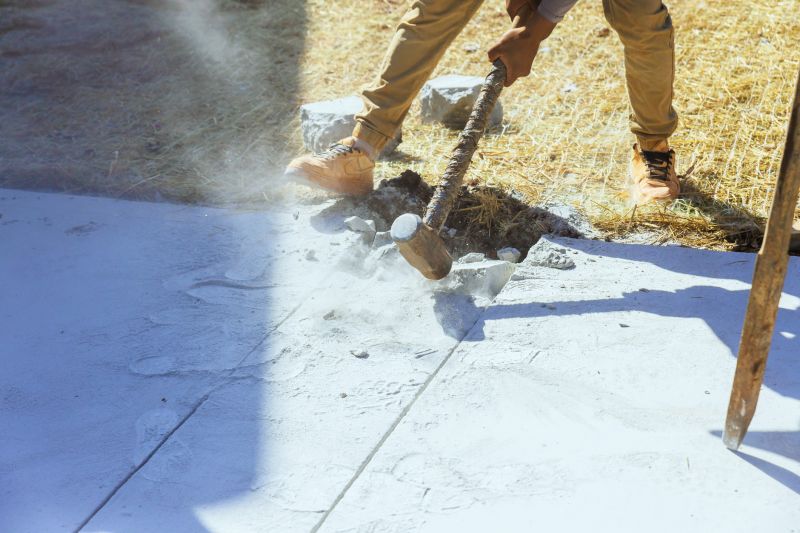 Patio Slab Demolition in Bergen County, NJ